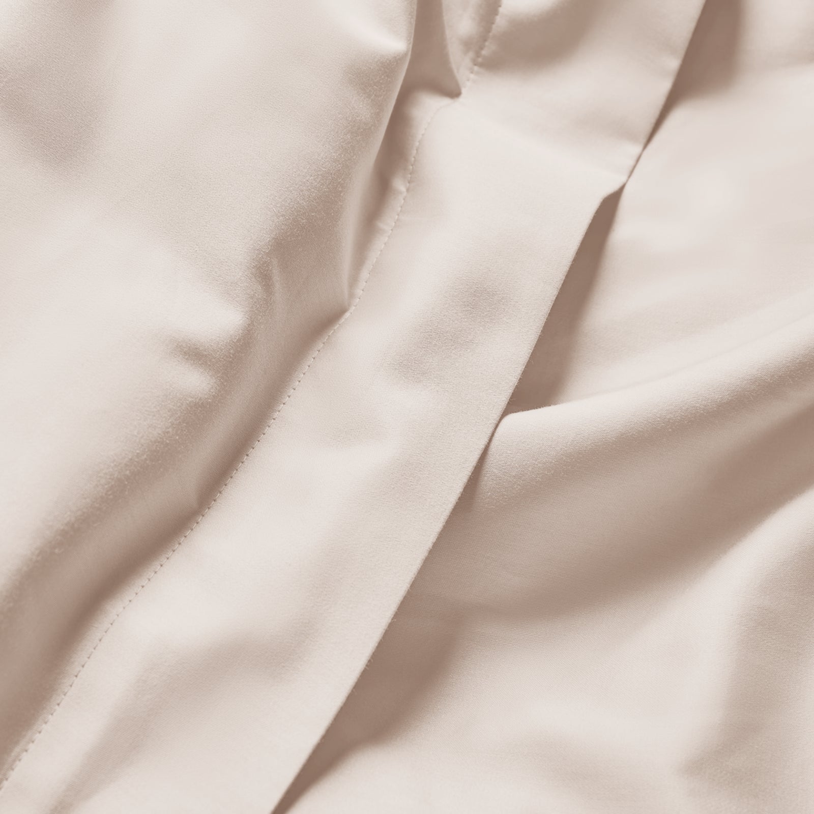 Luxury Organic Dusky Pink Edged Pillowcases