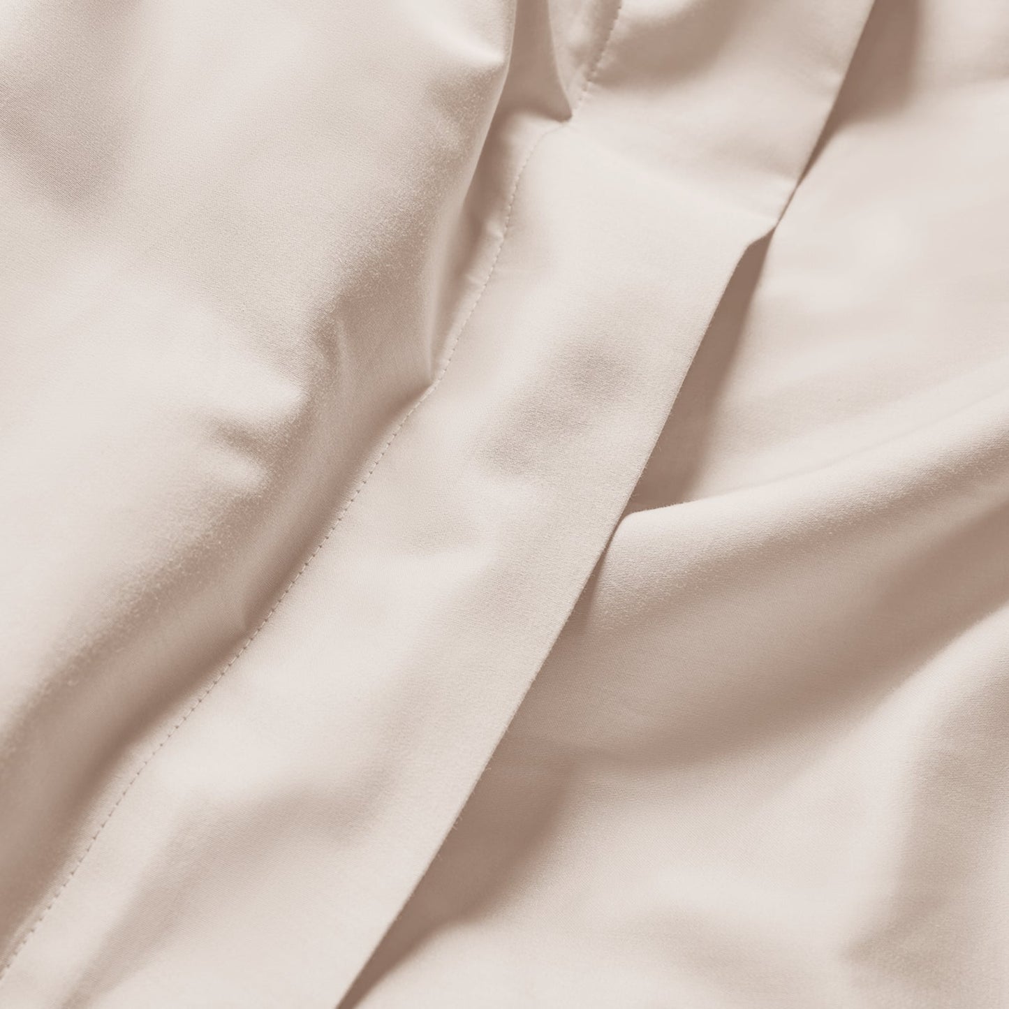 Luxury Organic Dusky Pink Edged Pillowcases