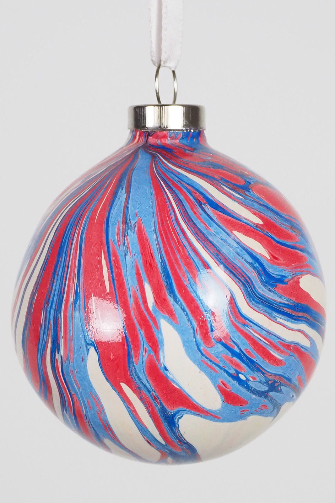 Small Jack Marbled Bauble