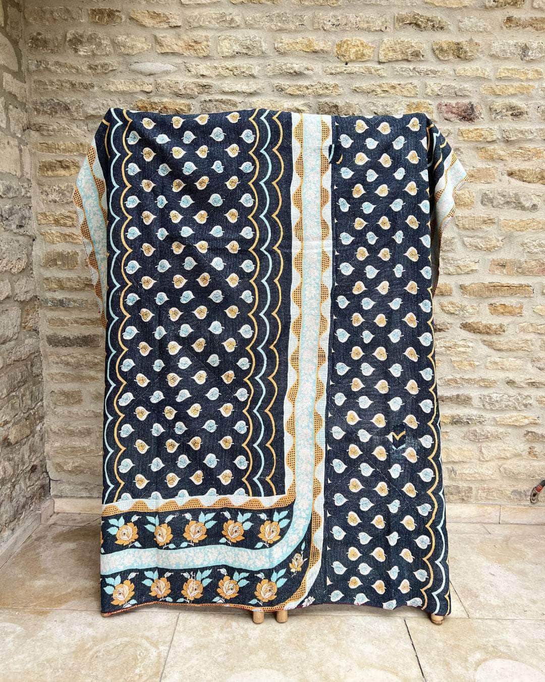 Midweight Kantha Quilt No. 525