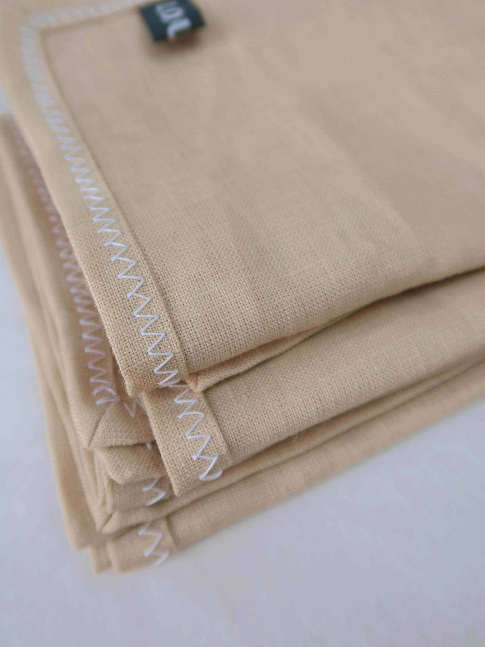 Irish Linen Napkin Set of 4 - Sand