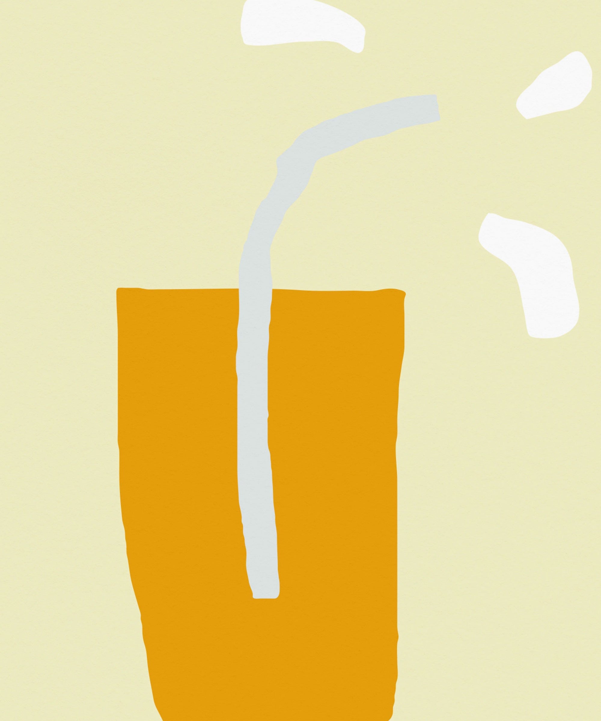 L for Lassi Art Print