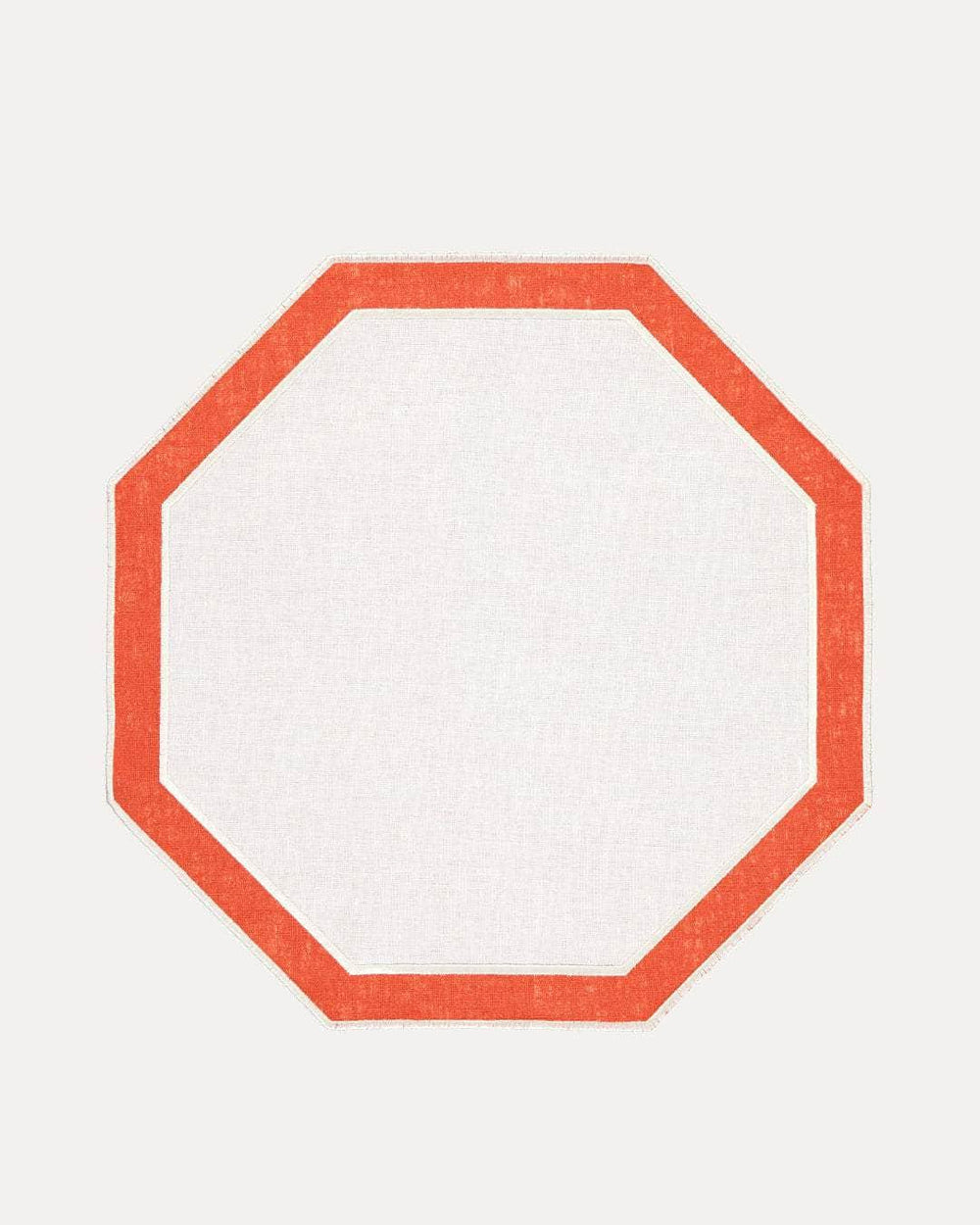 Douro Placemat, Orange with White (Reversible)