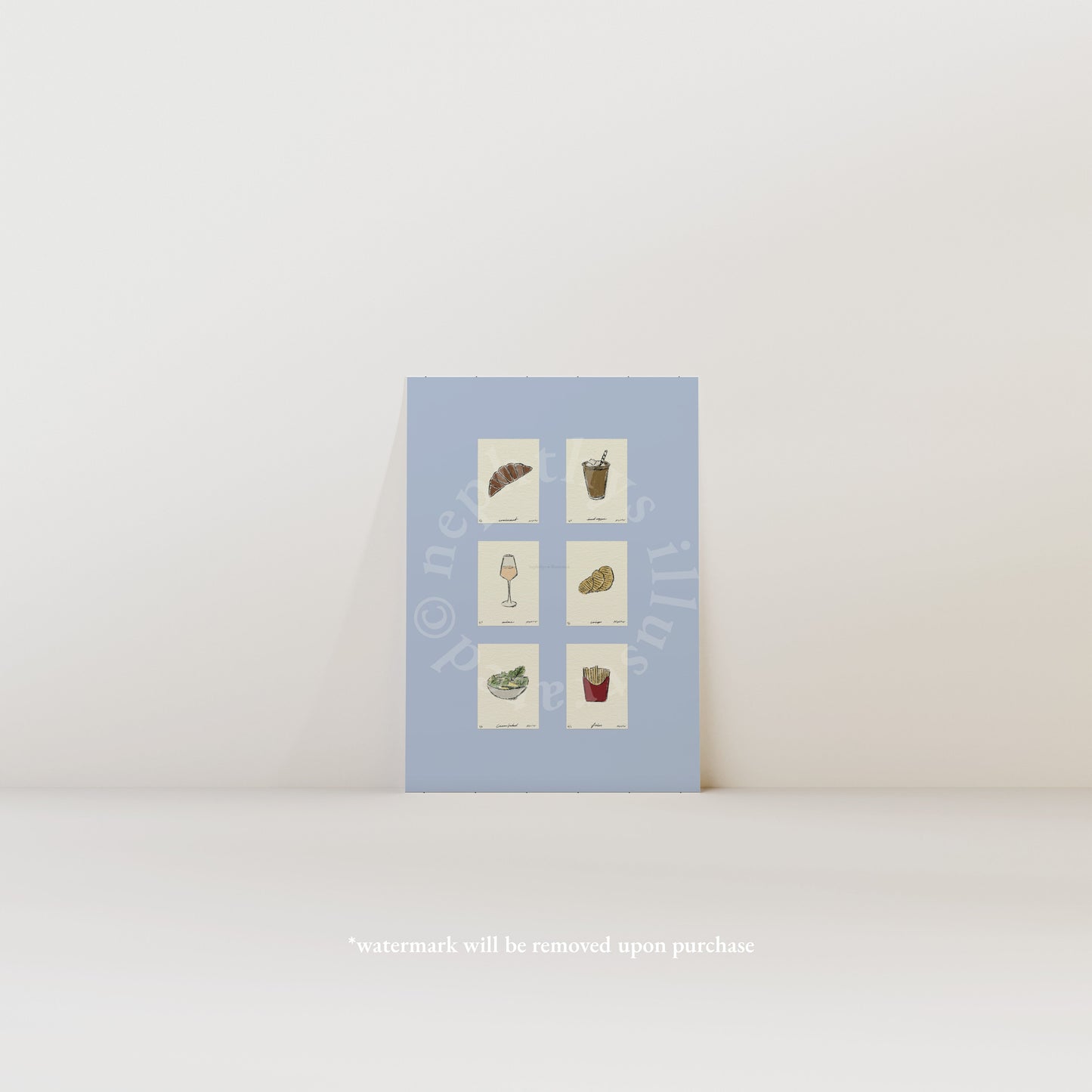 Signature Snacks Set Print