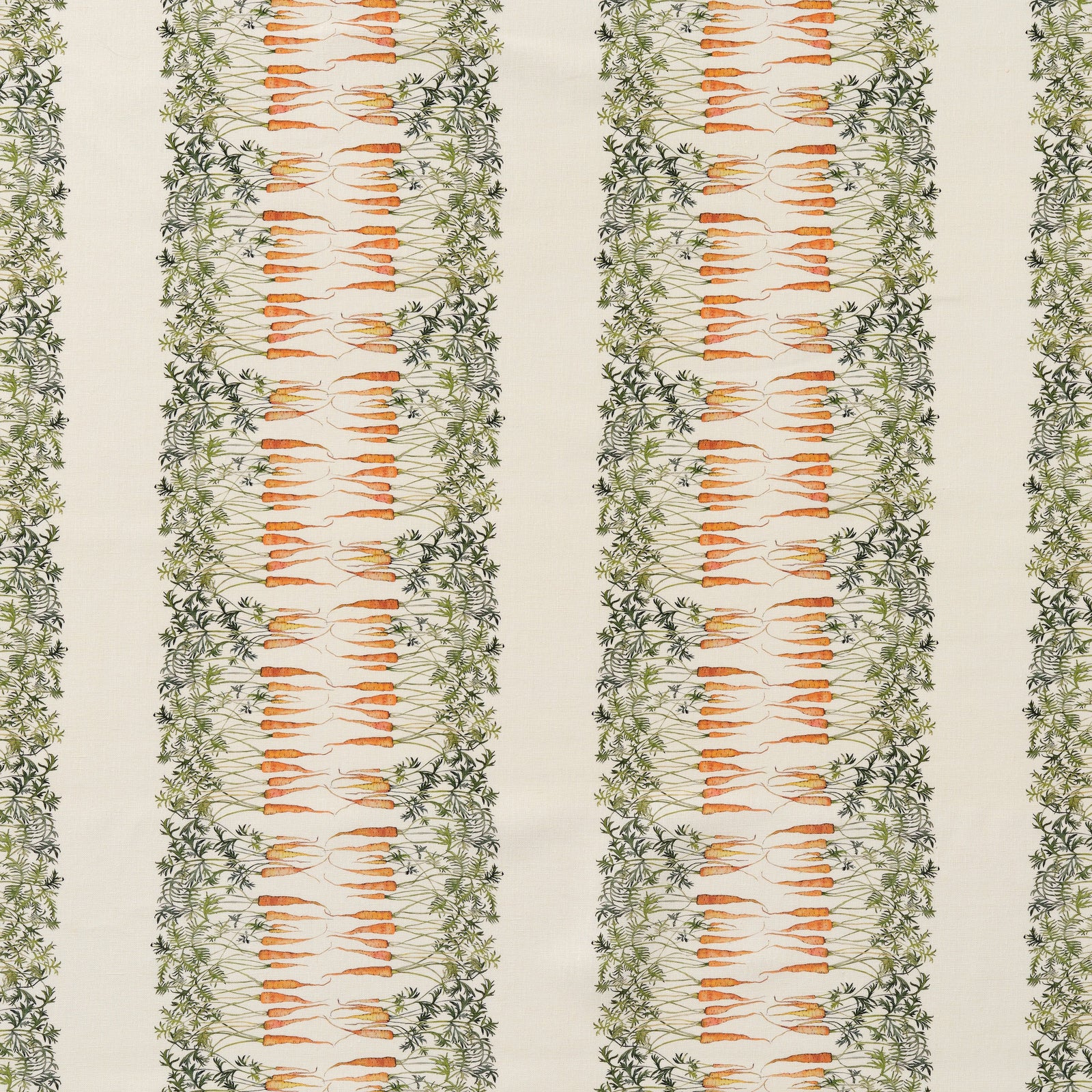 Carrot Stripe Fabric