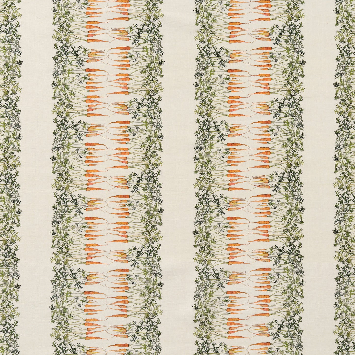 Carrot Stripe Fabric