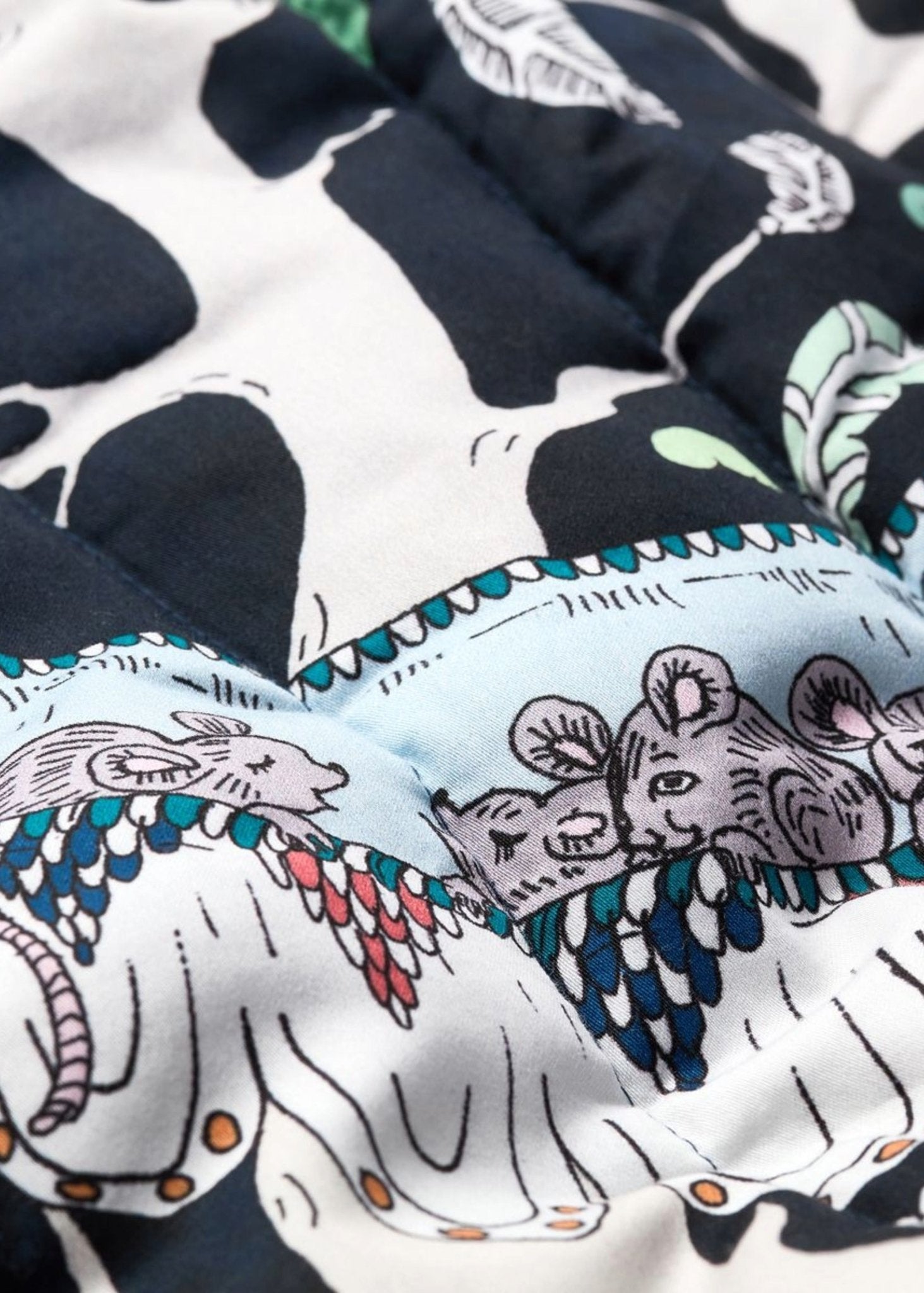 The Enchanted Forest Quilted Blanket