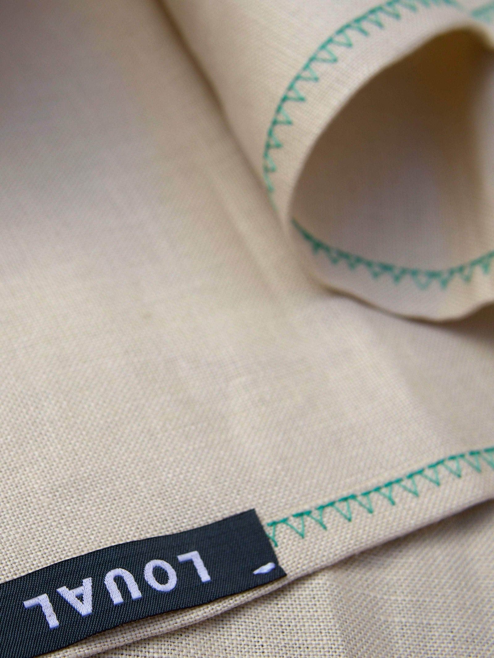 Irish Linen Hand + Tea Towel - Sand