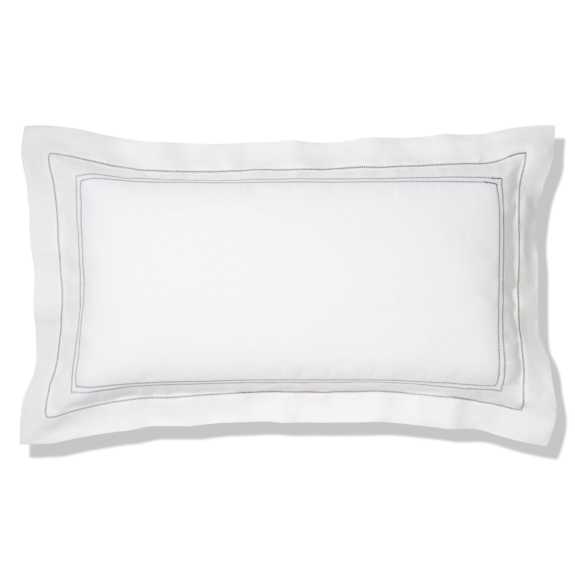 Pillowcase Hemstitch Prussian Blue