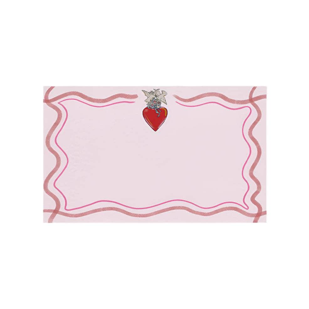 Love Fool Pink Place Cards - Set of 10