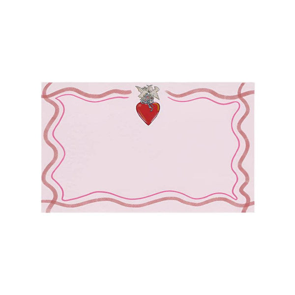 Love Fool Pink Place Cards - Set of 10