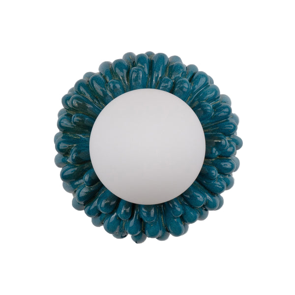 'Drip' Wall Light - Sea Green