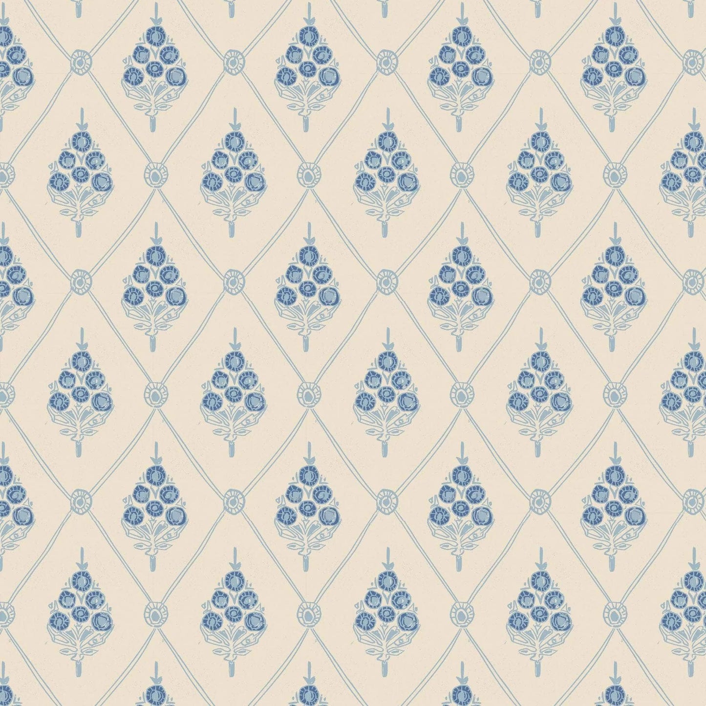 Agra Wallpaper - Aqua