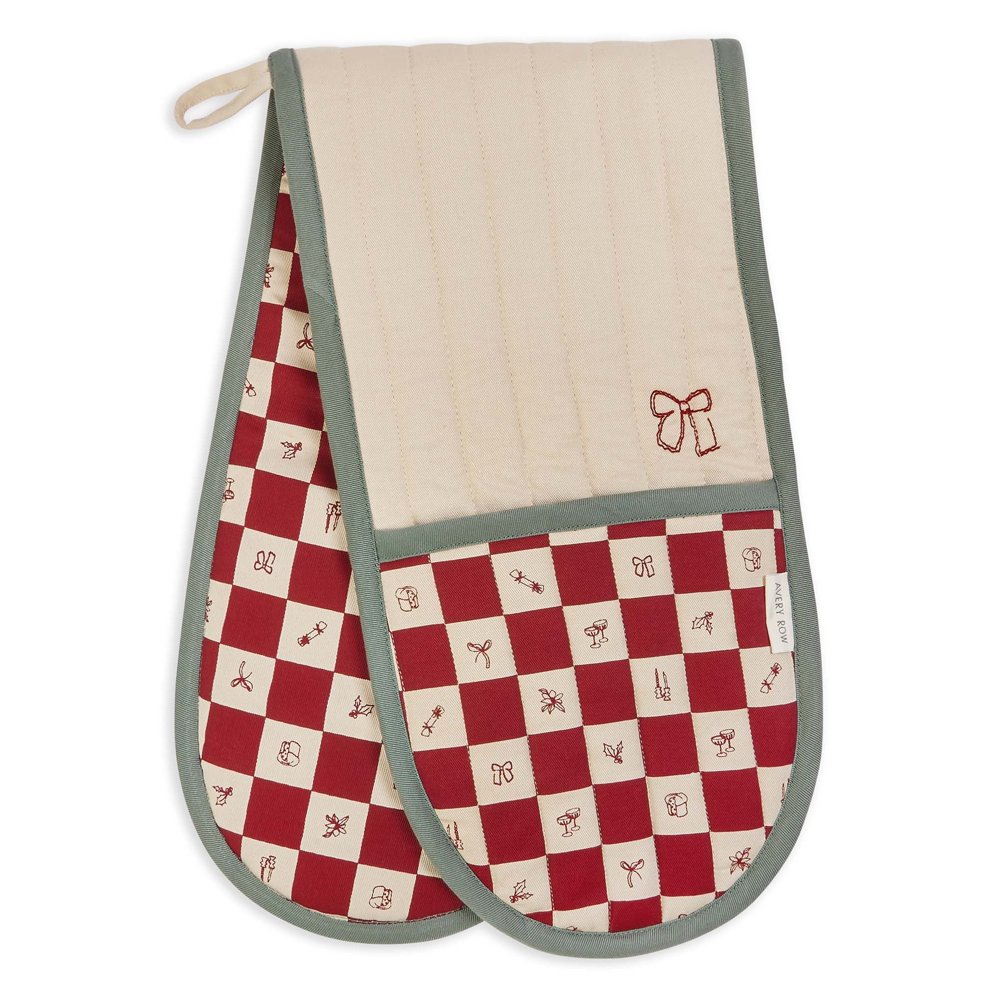 Oven Glove - Checkerboard