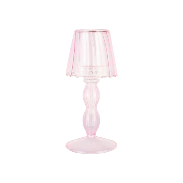 Polly Candle Lantern Pink