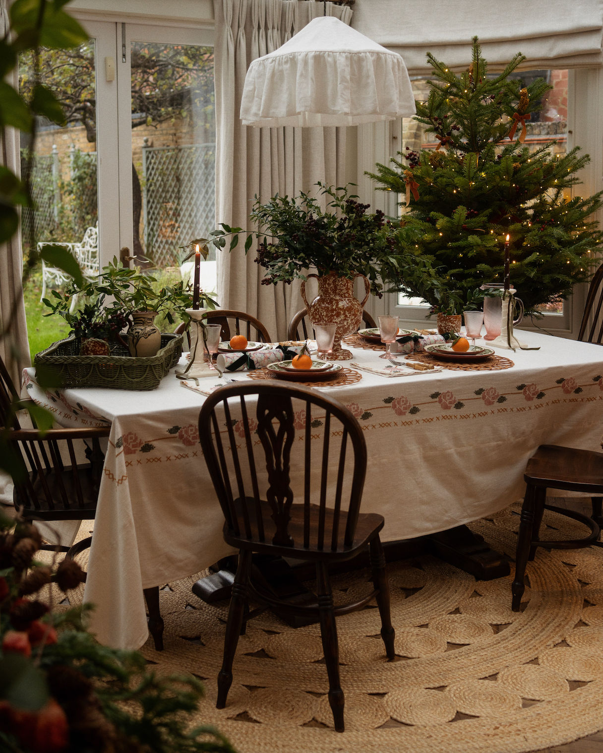 Rose Tapestry Tablecloth