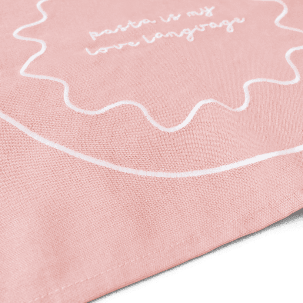 Placemats Embroidered Plates - Set of 2