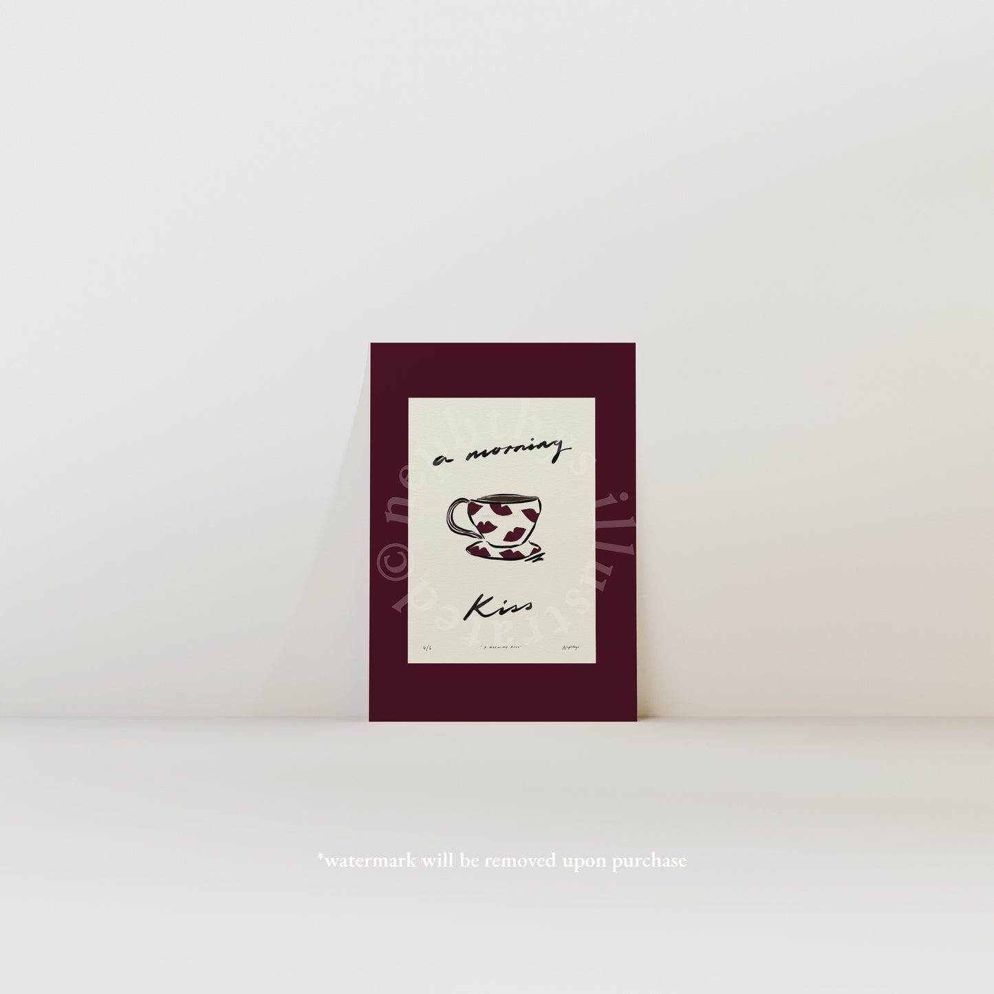 Morning Kiss Print