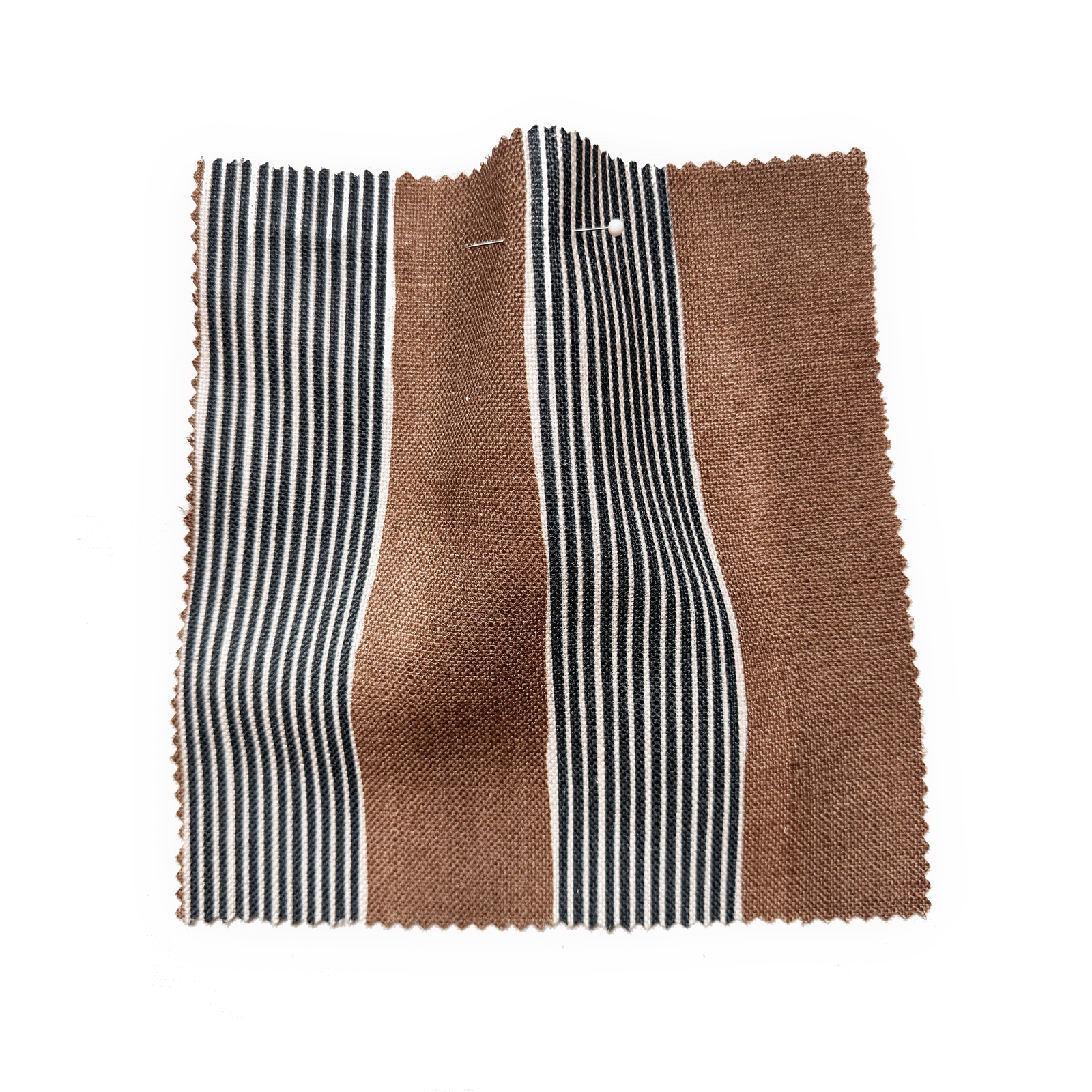 XL New Stripe Fabric - Chocolate