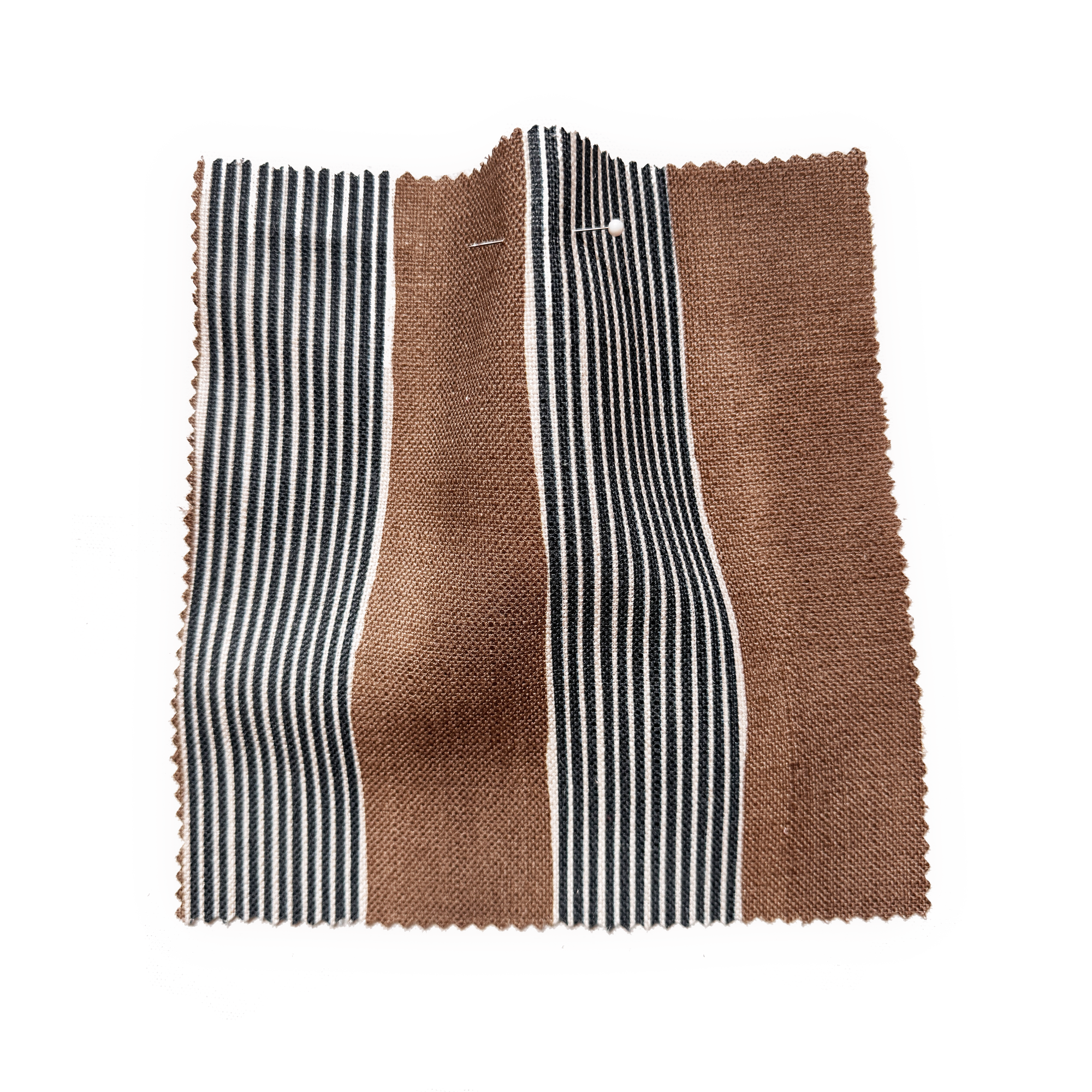 XL New Stripe Fabric - Chocolate