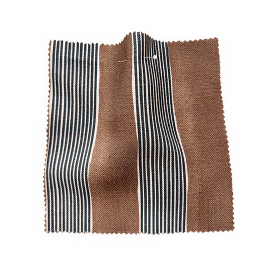XL New Stripe Fabric - Chocolate
