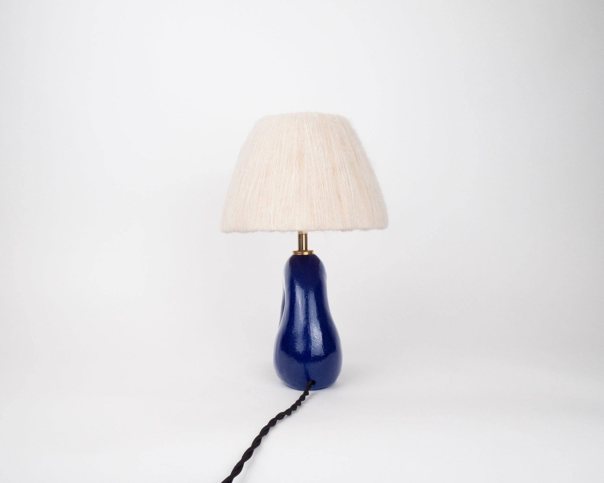 'Opposée' Table Lamp - Glossy Blue