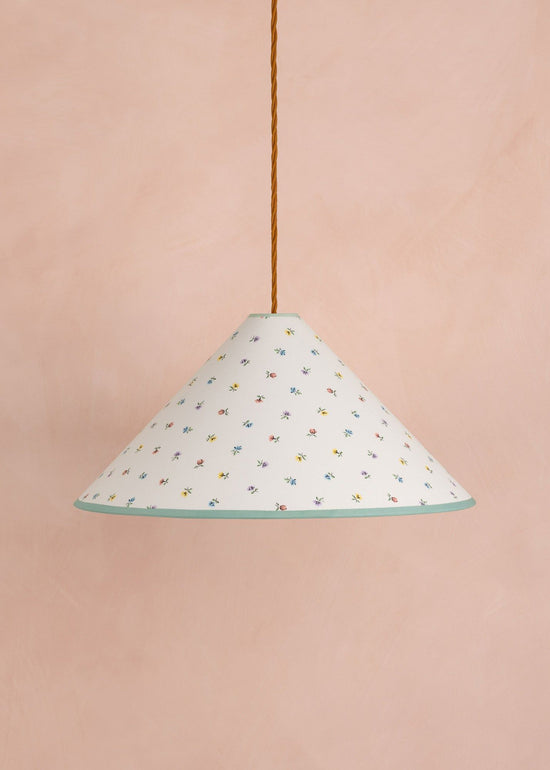 Petites Fleurs Parasol Lampshade - Bonbon