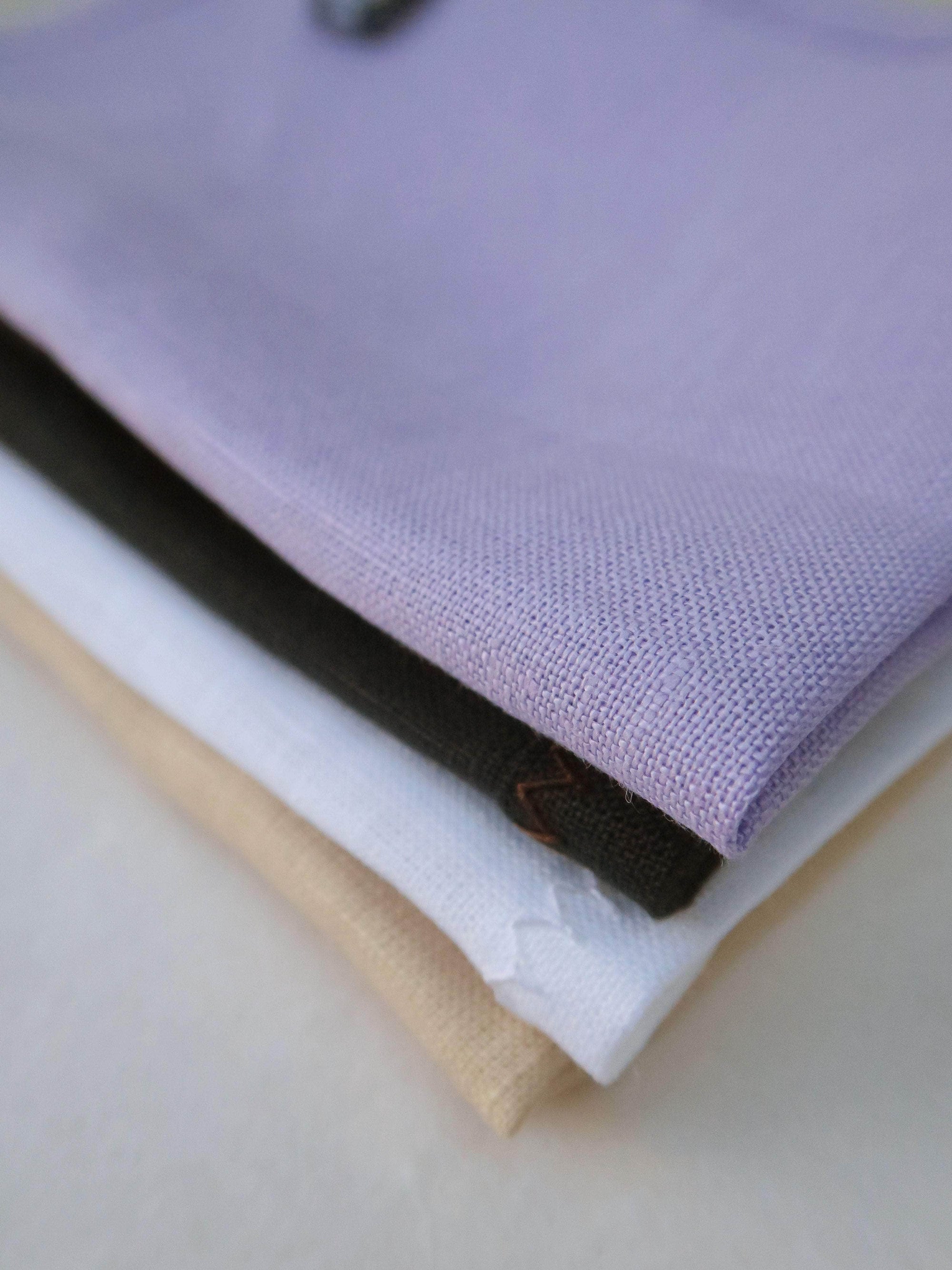 Irish Linen Napkin Sets of 4 - Multi Colour Options