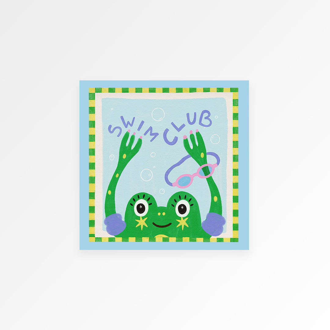 Swim Club Kids Print