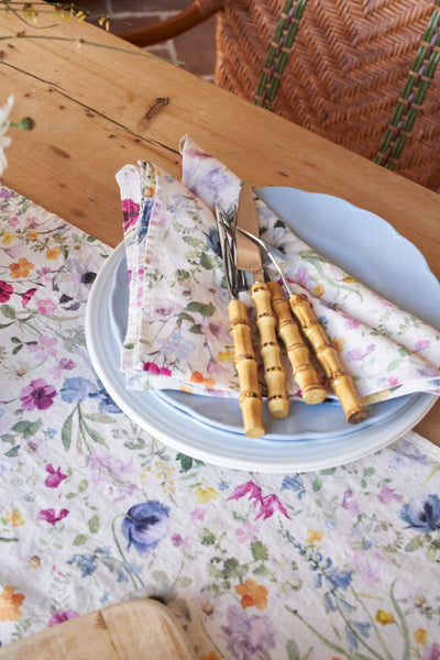 Spring Carpet Linen Runner