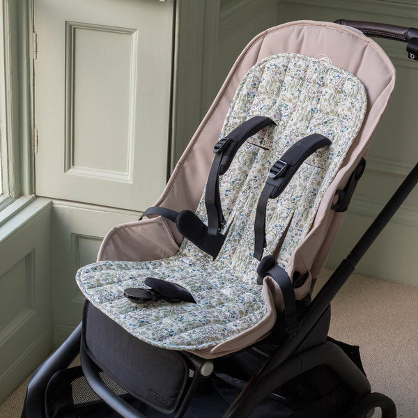 Pram Liner - Riverbank / Nettle Scatter