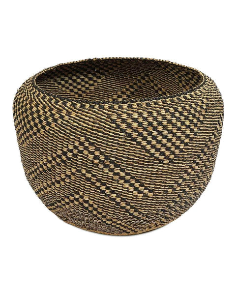 JUABEN: Black and White Mono Storage Basket