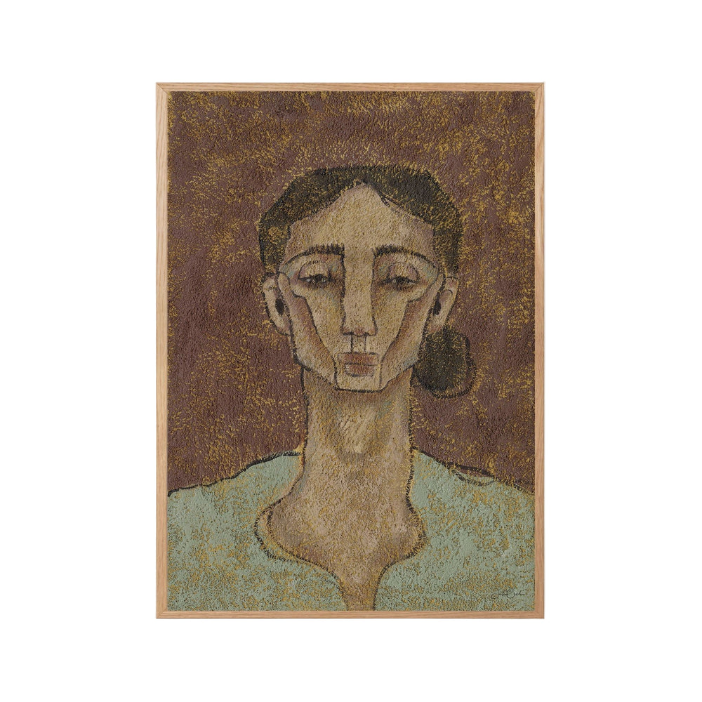 Mona - Portrait Wall Art Print