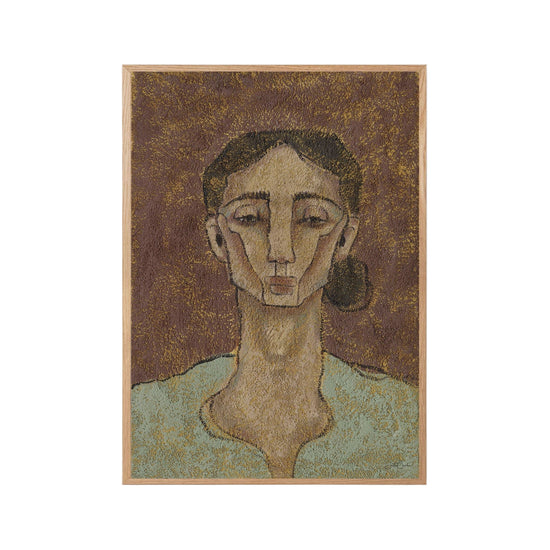 Mona - Portrait Wall Art Print