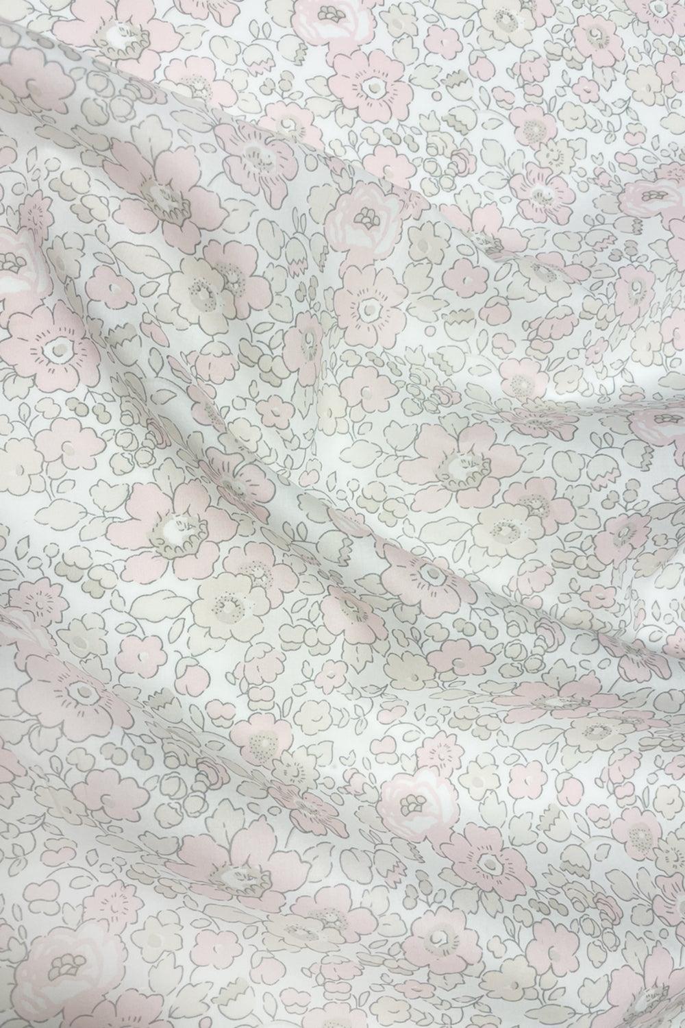 Frill Edge Pillowcase made with Liberty Fabric BETSY LACE