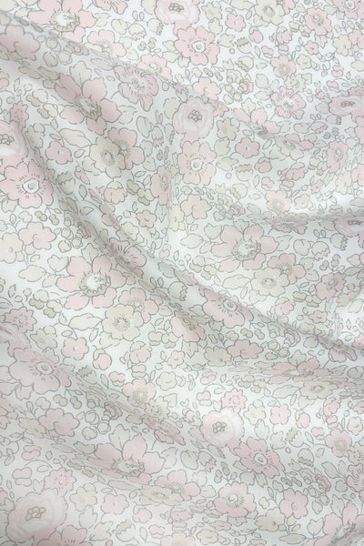 Frill Edge Pillowcase made with Liberty Fabric BETSY LACE