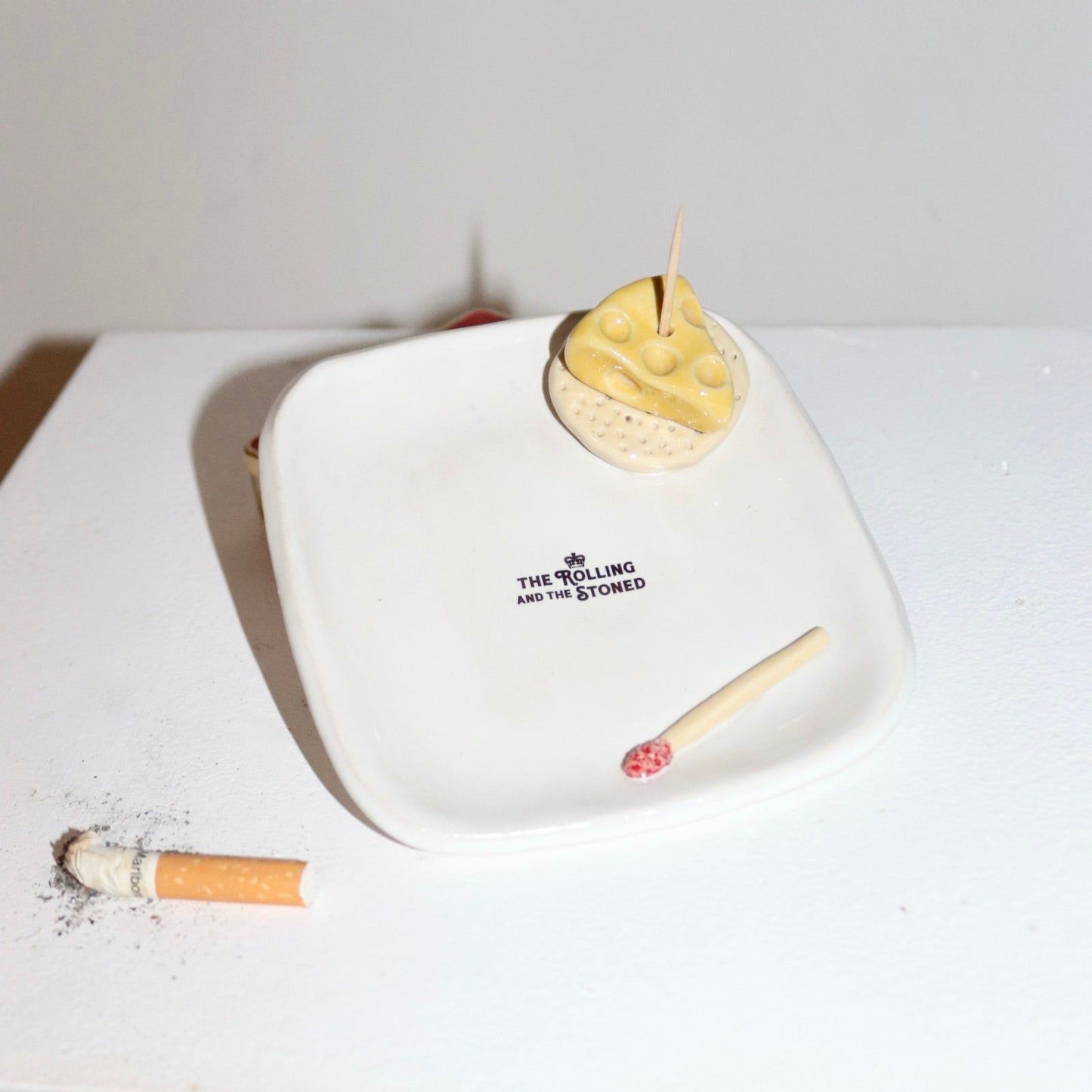 Cheese & Cracker Ashtray