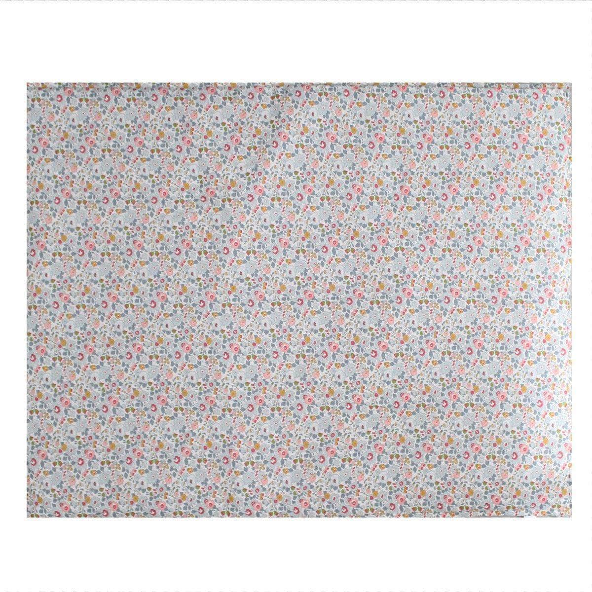 Reversible Heirloom Quilt Made With Liberty Fabric Betsy Grey & Wiltshire Pink