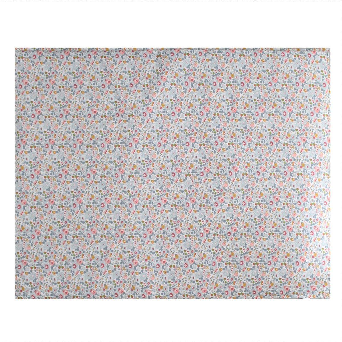 Reversible Heirloom Quilt Made With Liberty Fabric Betsy Grey & Wiltshire Pink
