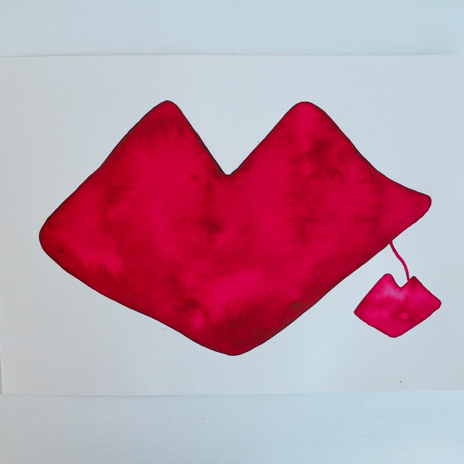 Original Painting of Lips #6