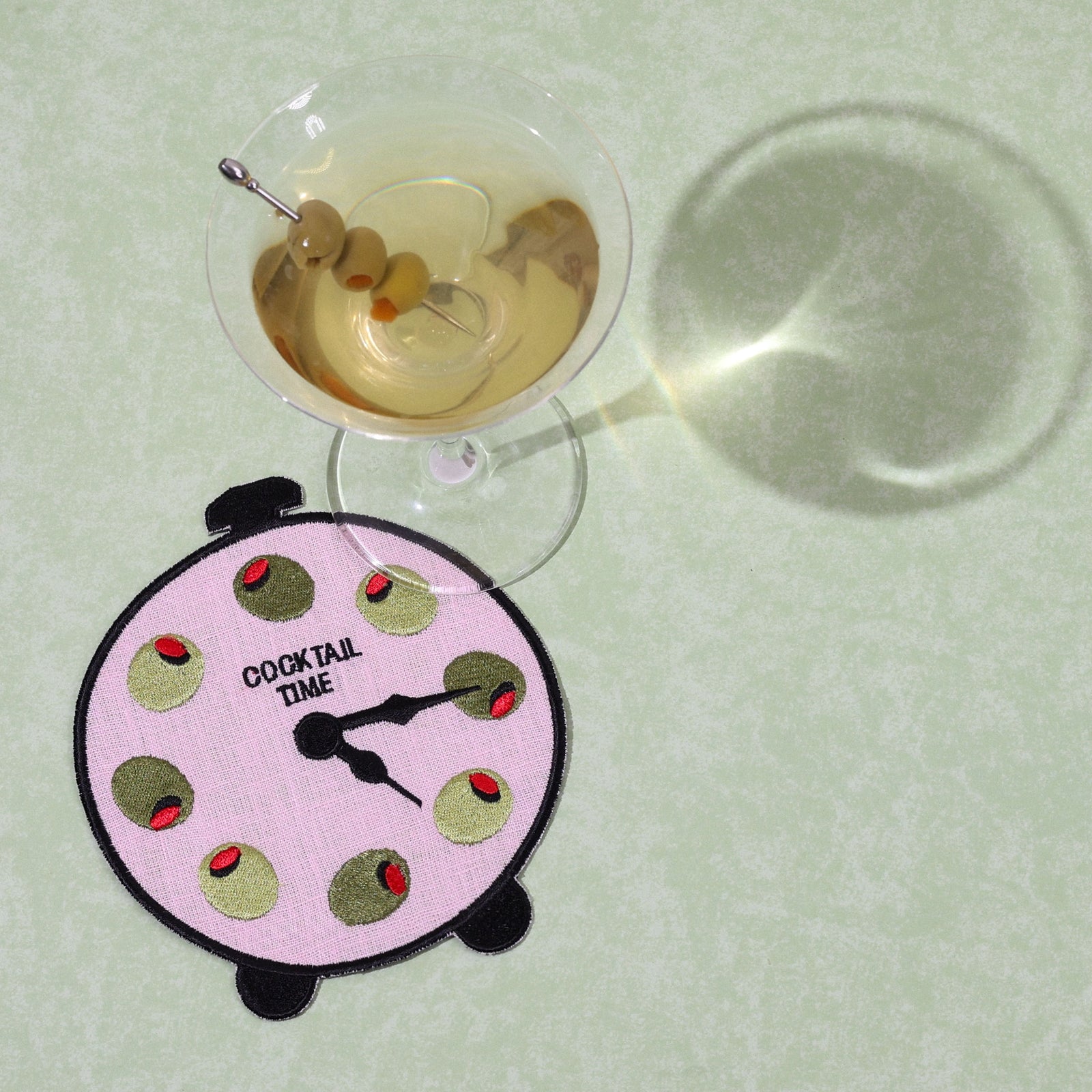 Cocktail Time Linen Cocktail Napkins