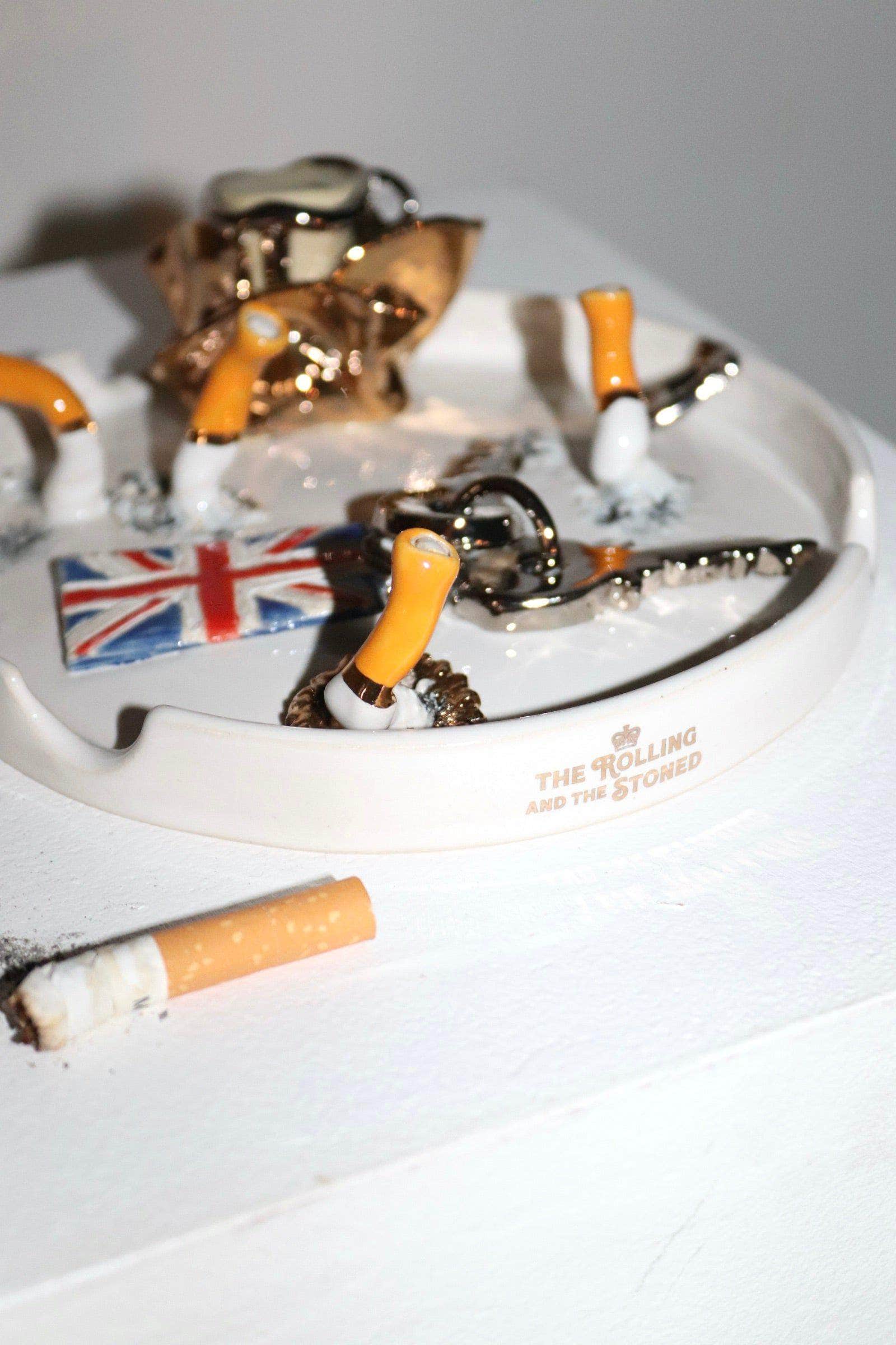 Union Jack Keyring Ashtray