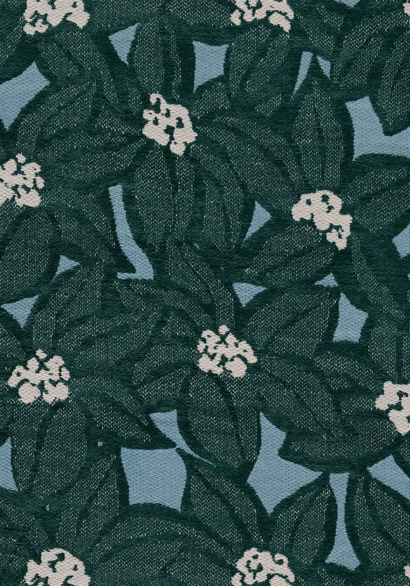 All-season Pouf Michelle Emerald & Ice