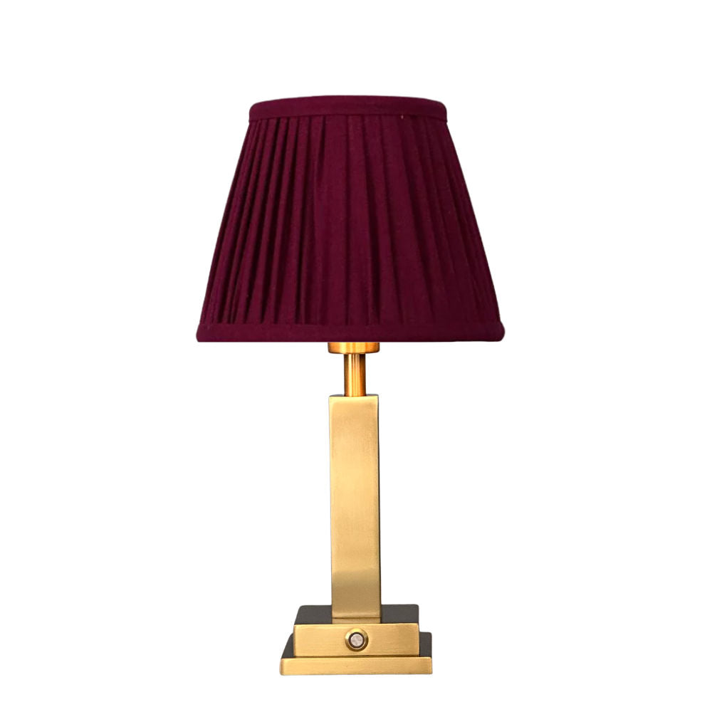 Philia Table Lamp - Wine Red