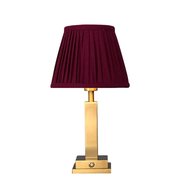 Philia Table Lamp - Wine Red
