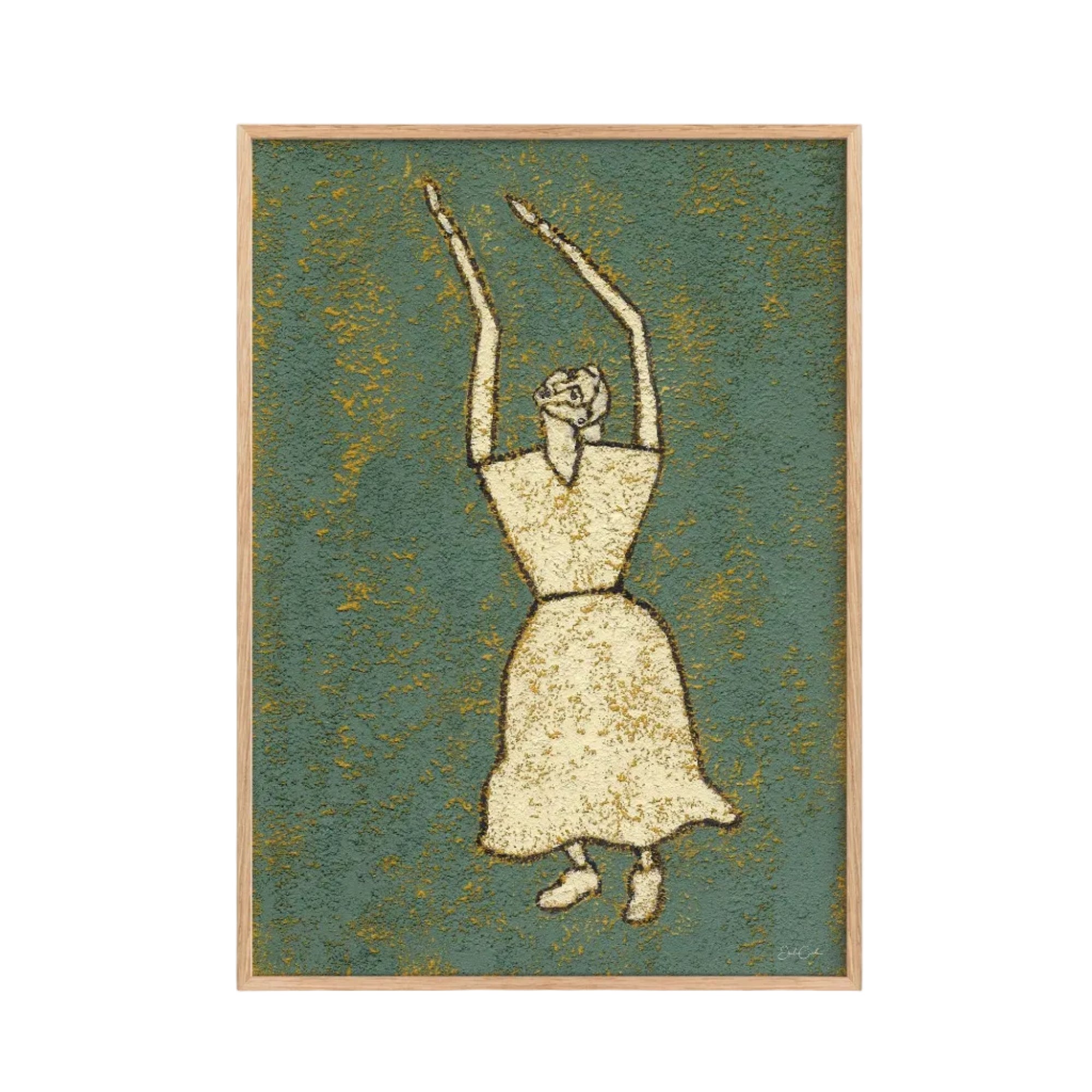 Verde - Figurative Art Print