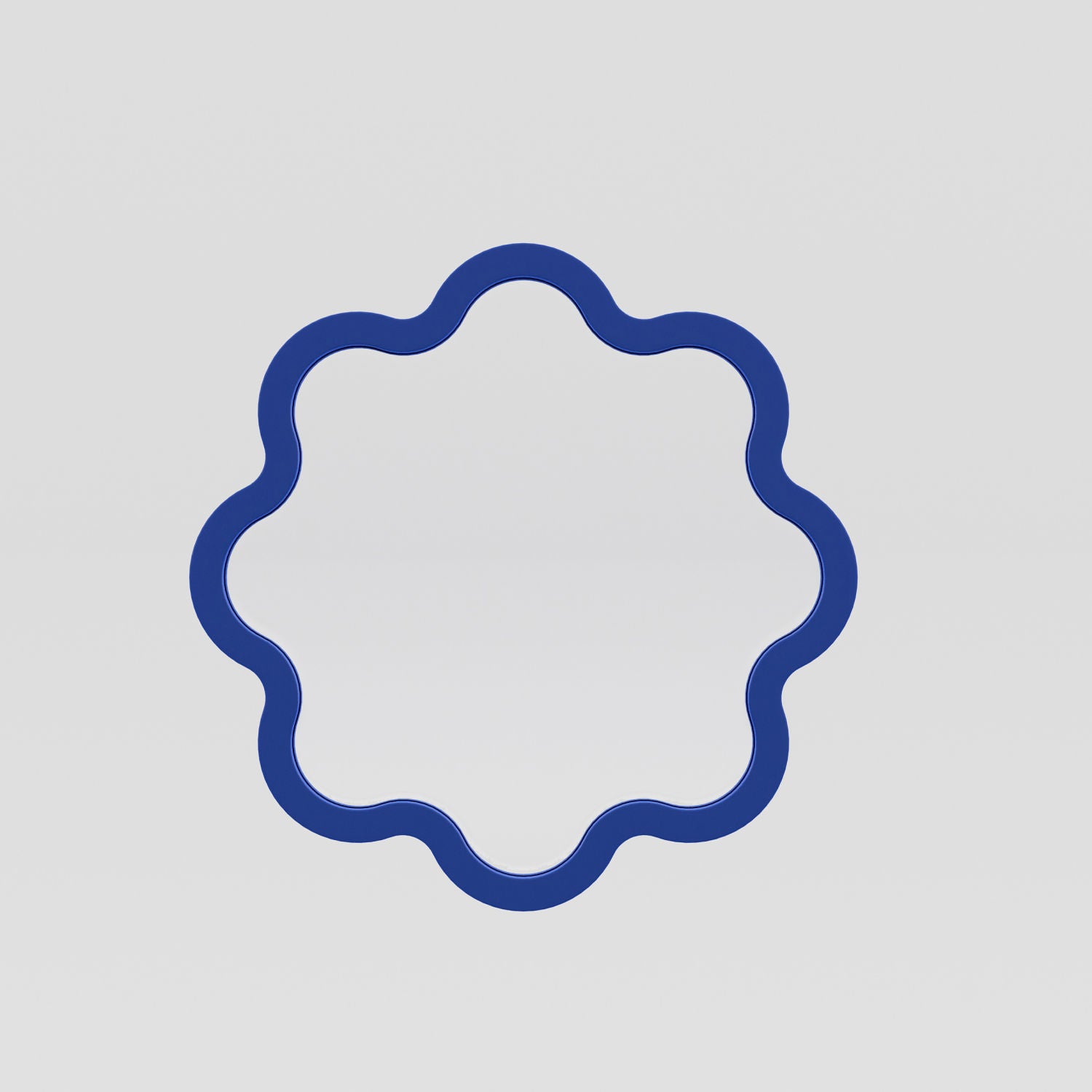 Hvyli Round 90 - Wavy Mirror