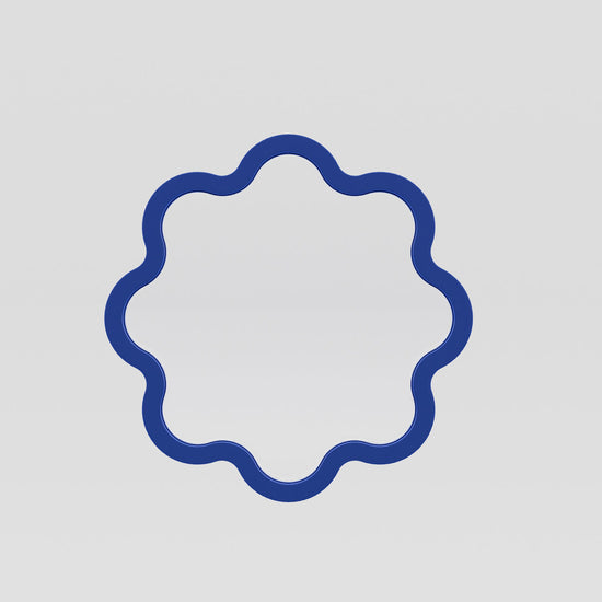 Hvyli Round 90 - Wavy Mirror