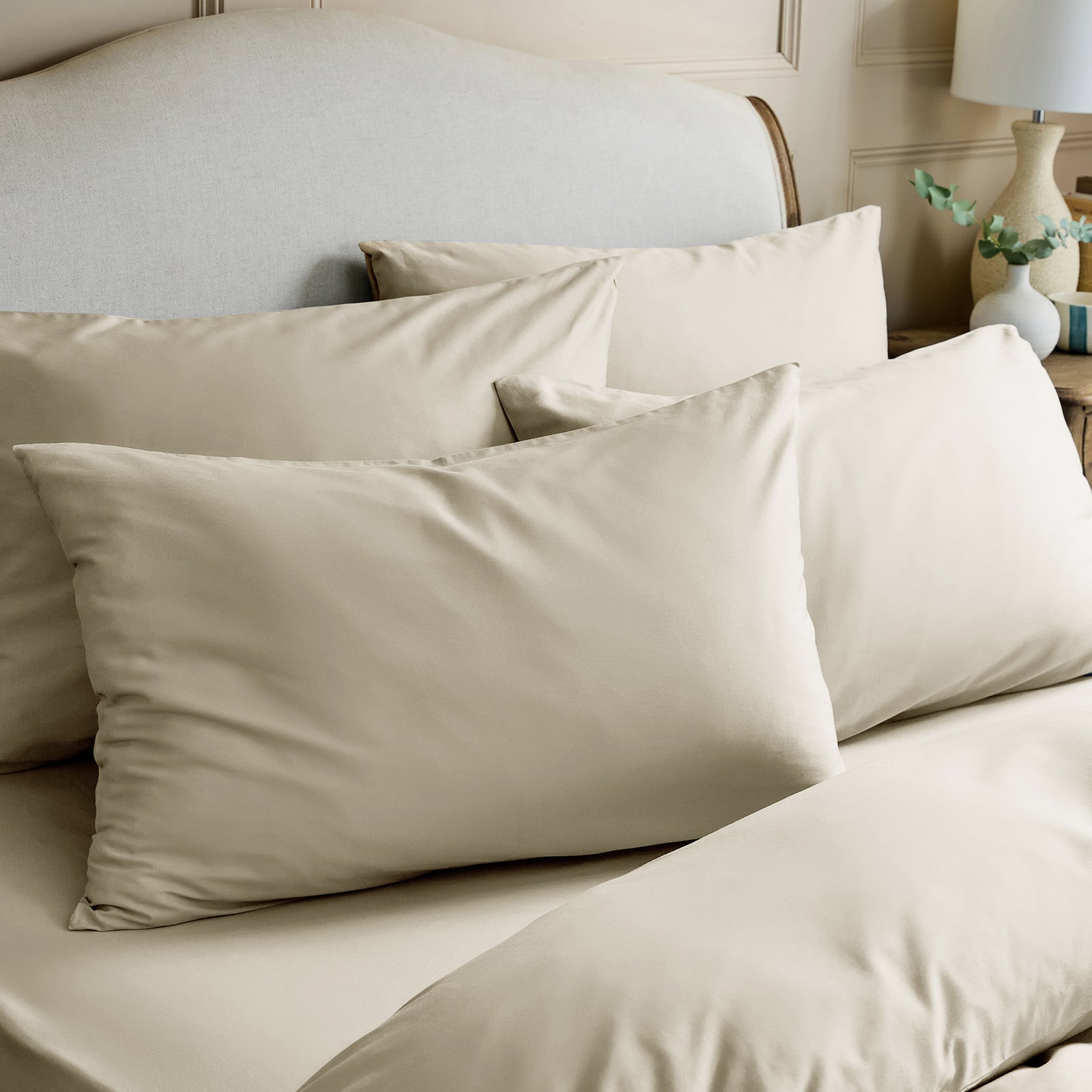 Luxury Organic Almond Original Pillowcases
