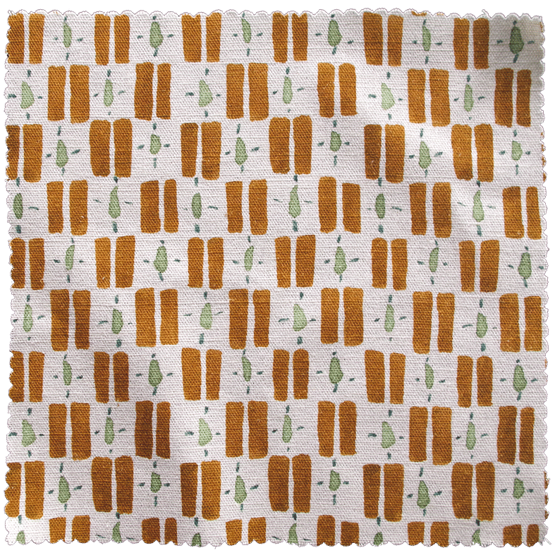Tiny Check - Terracotta